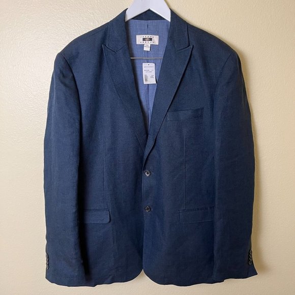 NEW Joseph Abboud Linen Blazer Size XXL - Picture 1 of 7
